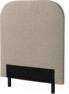 Delux Rundad - Sänggavel, 90-210 cm - Beige