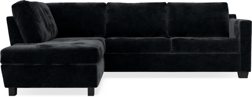 Friday - 2,5-sits soffa med divan vänster - Blå