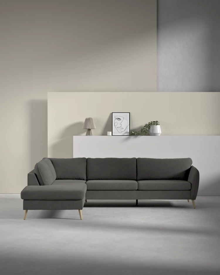 County - 2,5-sits soffa med divan vänster - inspiration