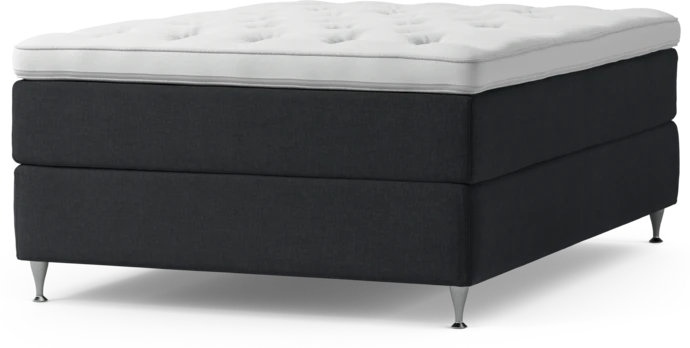 Delux Dream, Kontinentalsäng, enkelsäng 140 cm med bäddmadrass och sängben