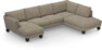 Madison Lux - 2-sits soffa med schäslong vänster och divan höger - Beige