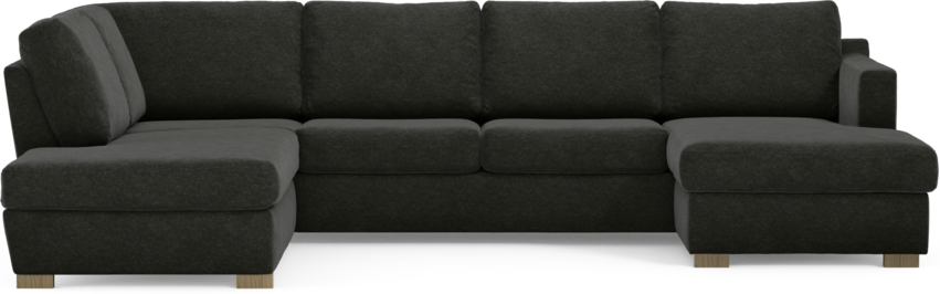 Friday - 3-sits soffa med divan vänster och schäslong höger - Grå