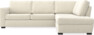 Friday - 2,5-sits soffa med divan höger - Beige