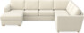 Friday - Hörnsoffa, 3+2-sits med schäslong vänster - Beige