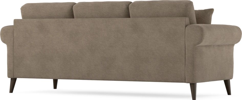 Eden - 3-sits soffa - Brun