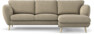 Madison - 2-sits soffa med schäslong höger - Beige