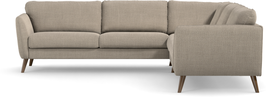 Bridge - Hörnsoffa, 3+3-sits - Beige