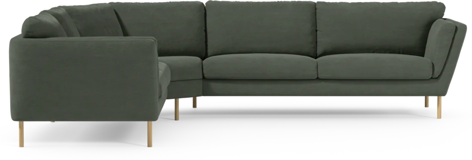 Madison Lux - Hörnsoffa 2+3-sits, hörn 2 - Grön