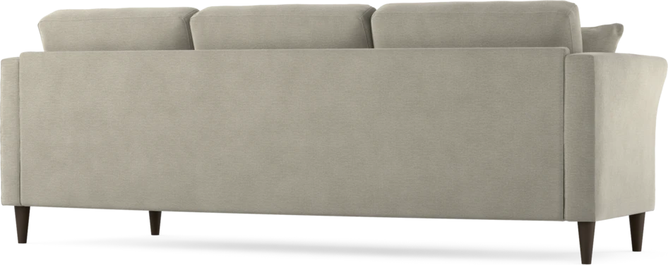 Eden - 3-sits soffa svängd - Brun