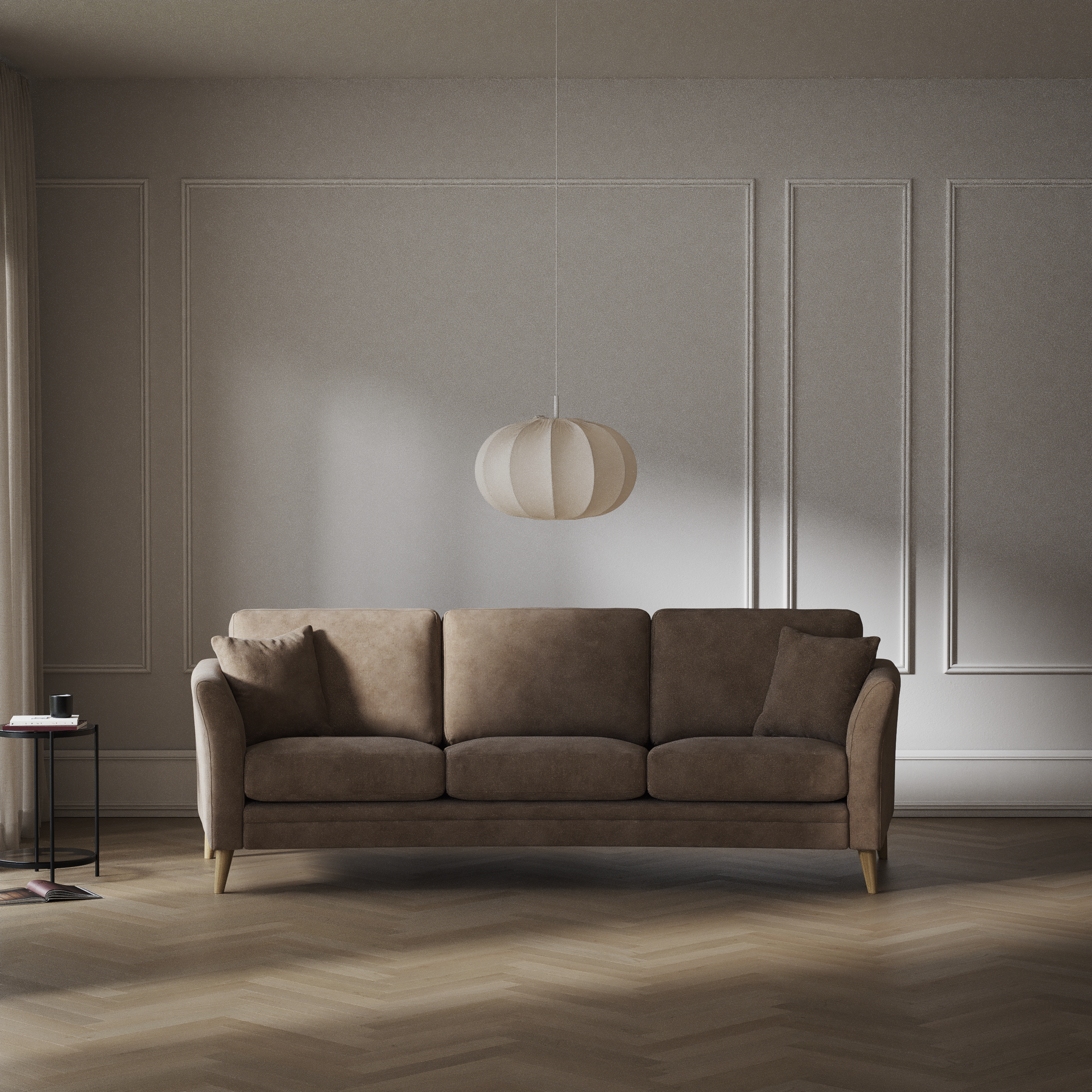 Eden - 3-sits soffa svängd - inspiration