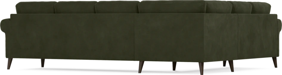 Eden - Hörnsoffa, 2+3-sits - Grön