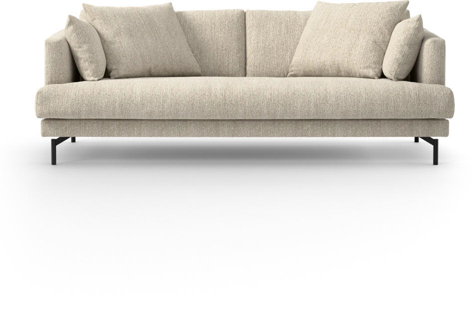 Harper - 3-sits soffa, hel dyna - Beige