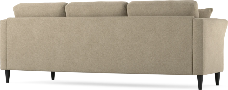 Eden - 3-sits soffa svängd - Beige
