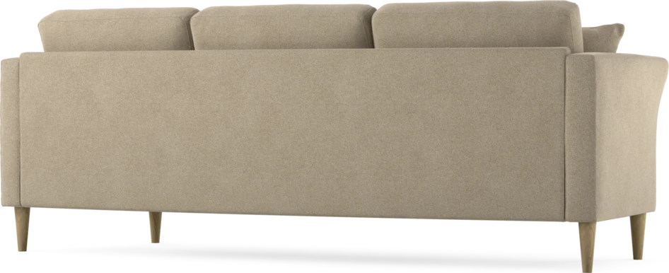 Eden - 3-sits soffa svängd - Beige