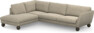 Madison - 3-sits soffa med divan vänster - Beige