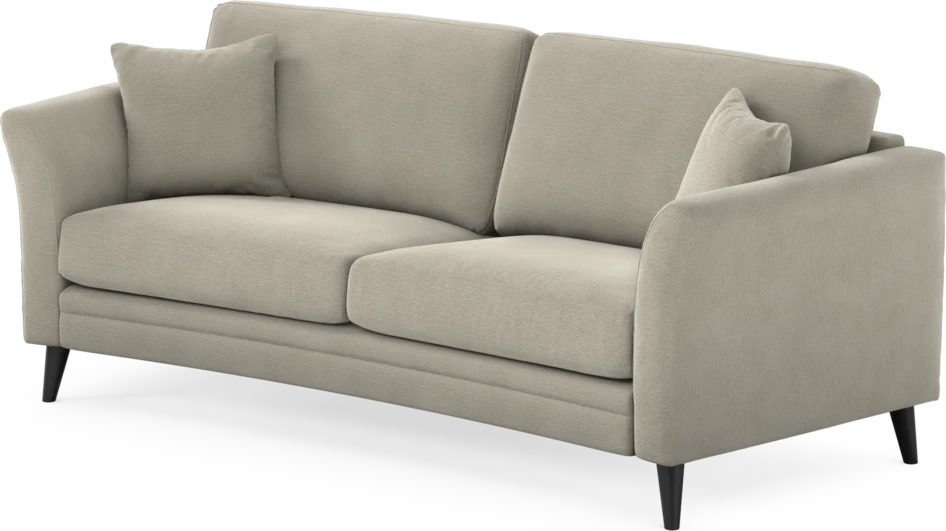 Eden - 2,5-sits soffa svängd - Brun