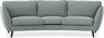 Madison - 3-sits soffa svängd, 70 cm - Turkos