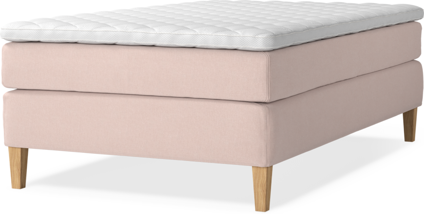 Delux Sense - Kontinentalsäng, enkelsäng 120 cm med bäddmadrass