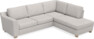 Friday - 2,5-sits soffa med divan höger - Grå