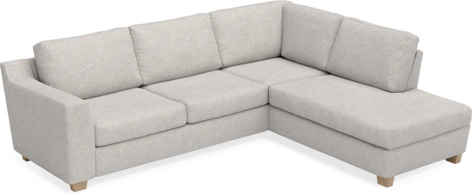 Friday - 2,5-sits soffa med divan höger - Grå