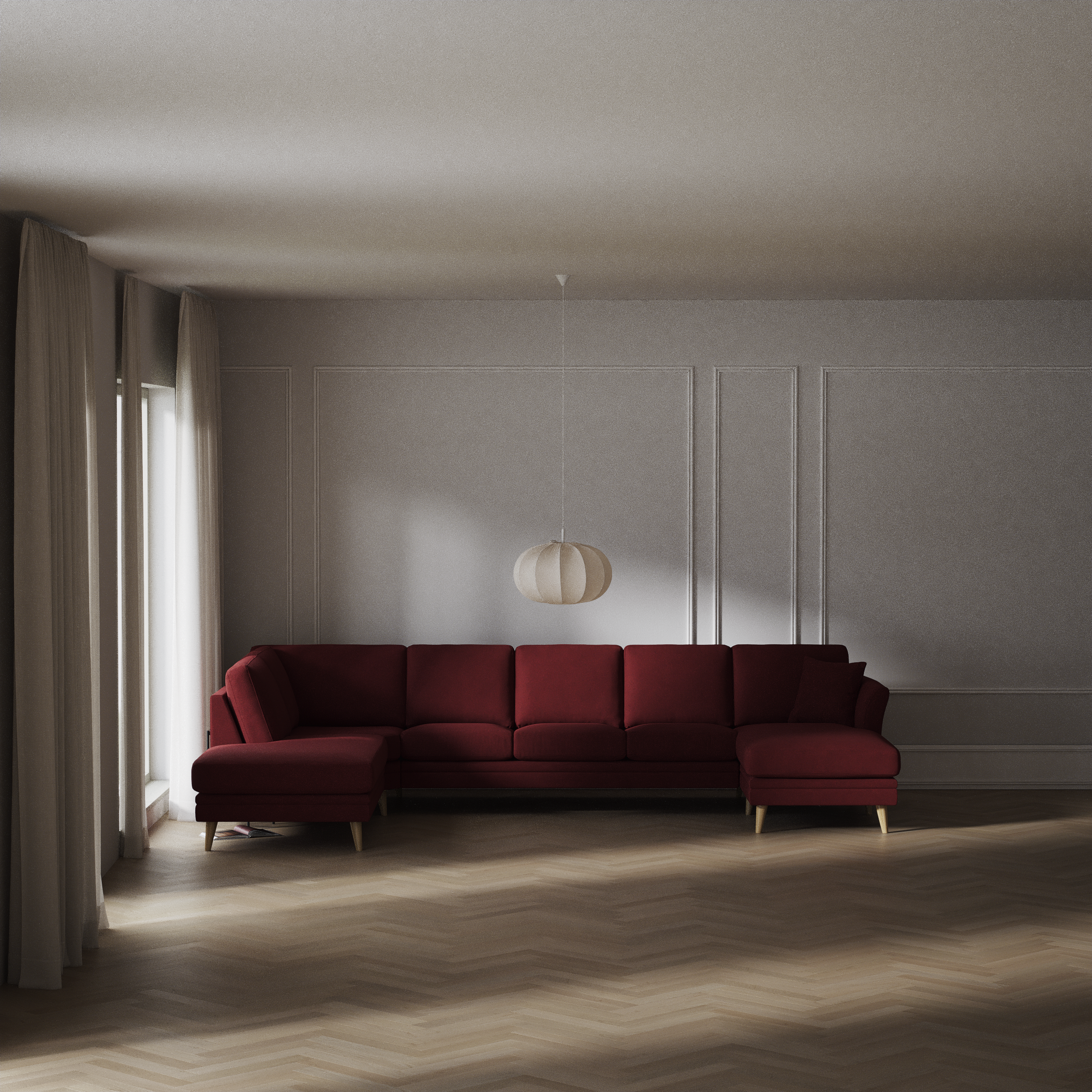 Eden - 3-sits soffa med divan vänster och schäslong höger - inspiration