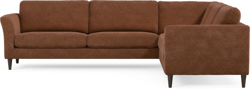 Bridge - Hörnsoffa, 3+2-sits - Orange