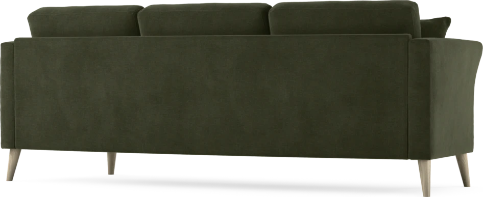 Eden - 3-sits soffa svängd - Grön