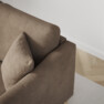 Eden - 3-sits soffa med divan - Brun