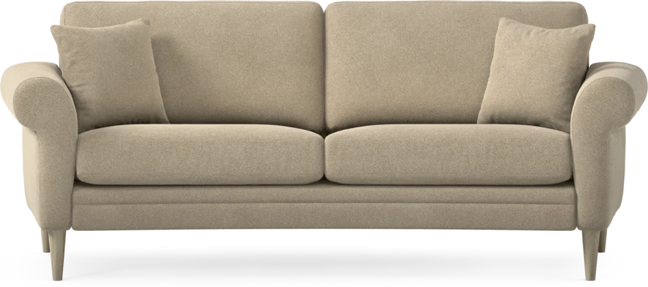 Eden - 2,5-sits soffa svängd - Beige