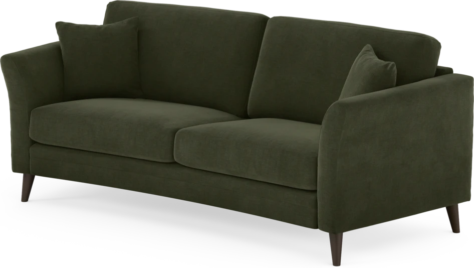 Eden - 2,5-sits soffa svängd - Grön