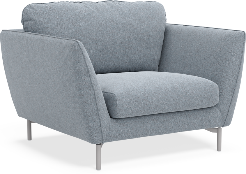 Madison Lux - Fåtölj, 70 cm - Blå