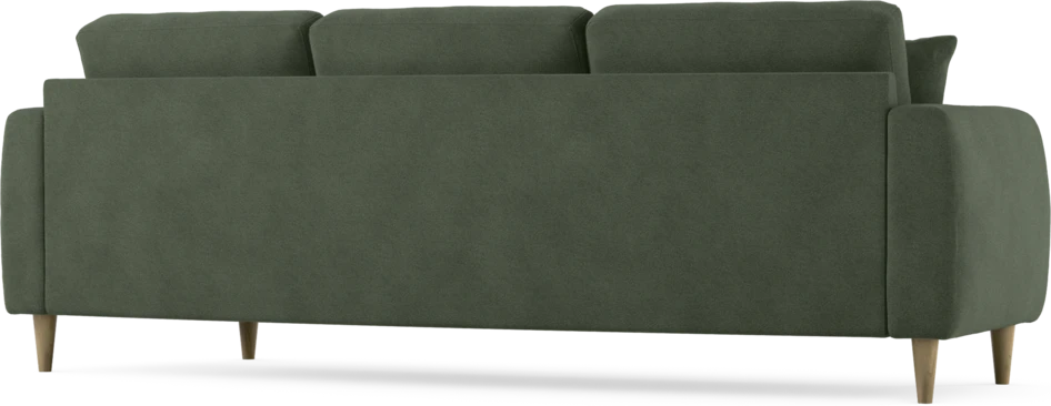 Eden - 3-sits soffa svängd - Grön