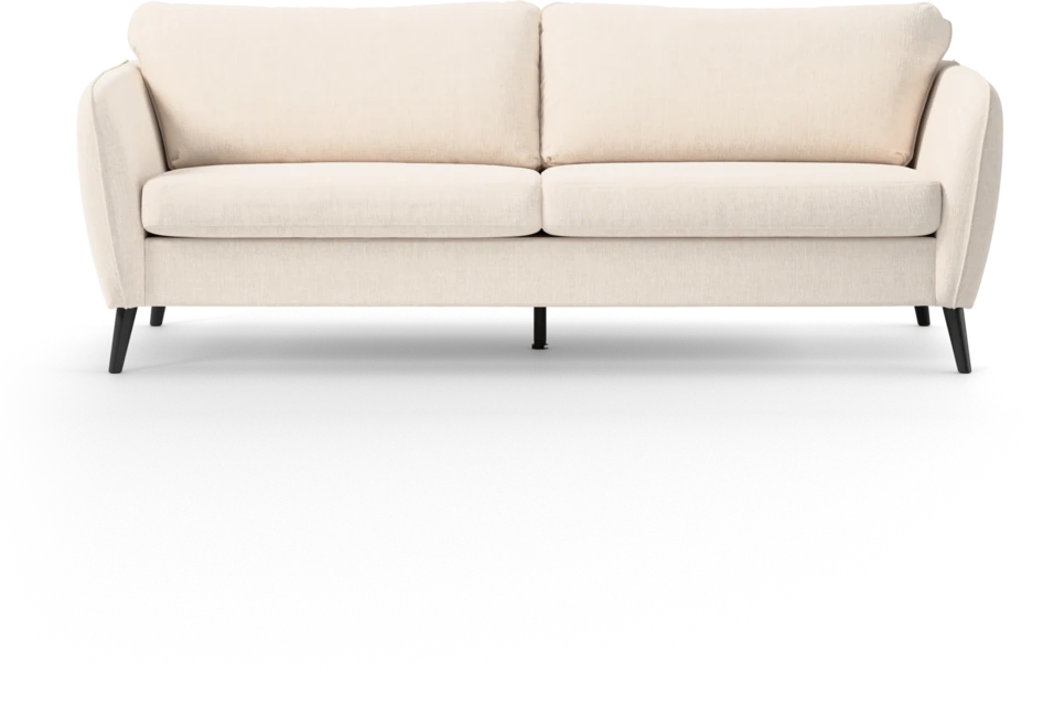 County - 2,5-sits soffa - Vit