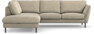 Madison Lux - 2-sits soffa med divan vänster - Beige