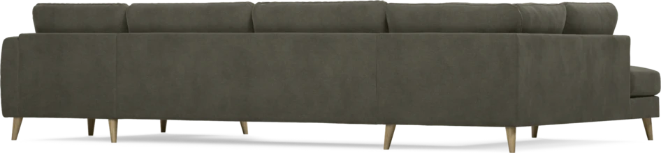 Bridge - 3-sits soffa med divan vänster och schäslong höger - Grå