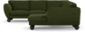 Madison Lux - Hörnsoffa med schäslong höger - Grön