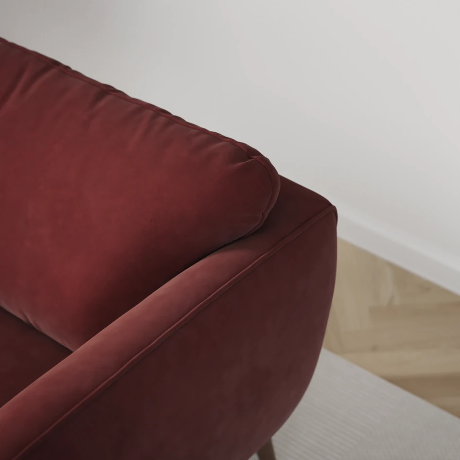 Madison Lux - 2-sits soffa - Rosa