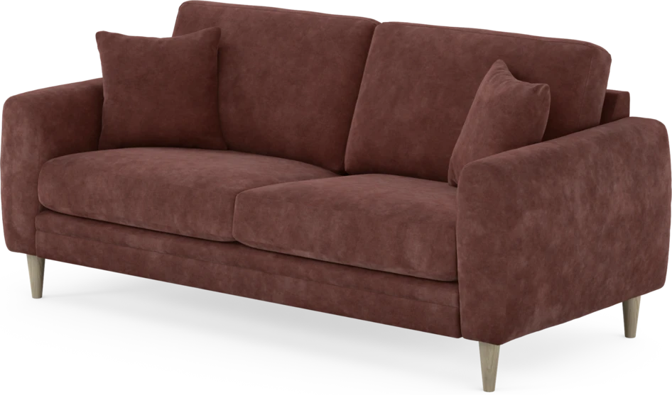 Eden - 2,5-sits soffa - Röd