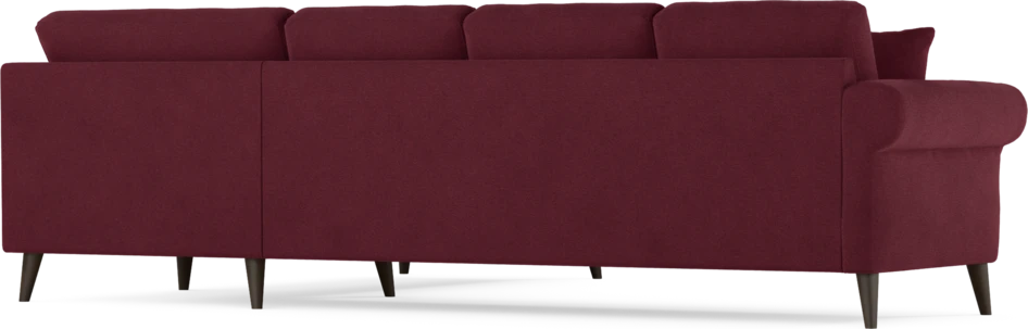 Eden - Hörnsoffa, 3+2-sits - Röd
