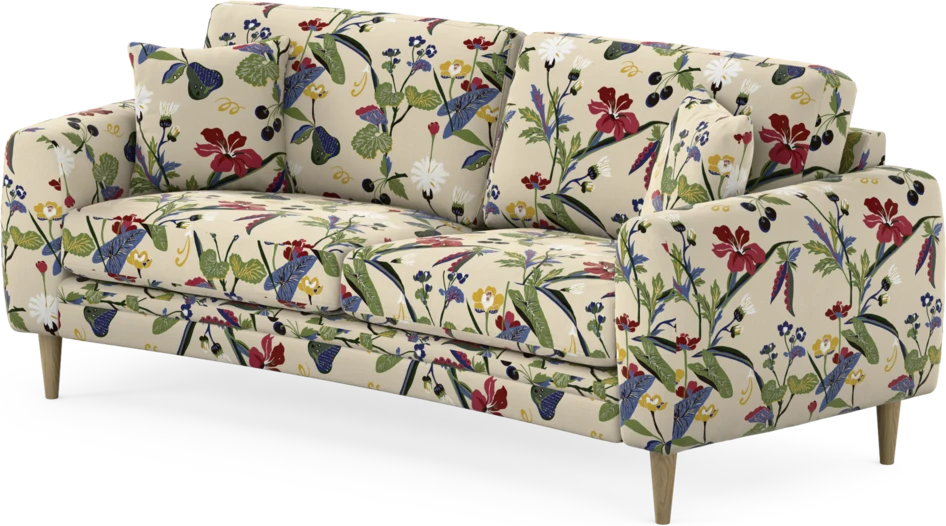 Eden - 2,5-sits soffa svängd - Flerfärgad