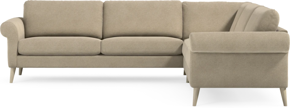Bridge - Hörnsoffa, 3+3-sits - Beige