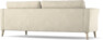 Bridge - 3-sits soffa svängd - Beige