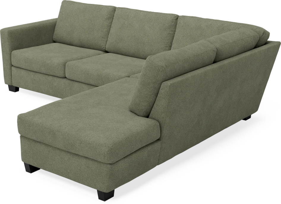 Friday - 2,5-sits soffa med divan höger - Vit