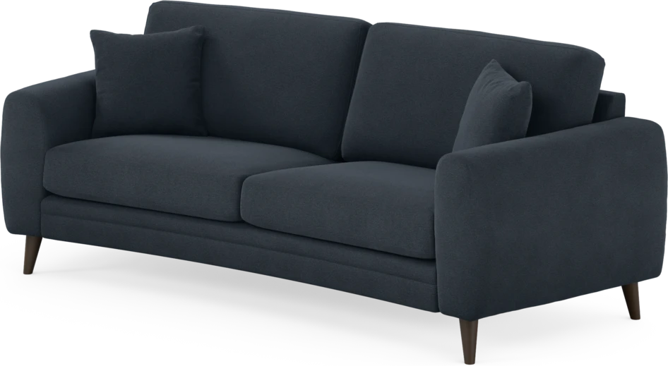 Eden - 2,5-sits soffa svängd - Blå