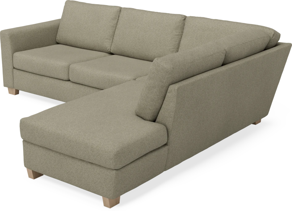 Friday - 2,5-sits soffa med divan höger - Beige