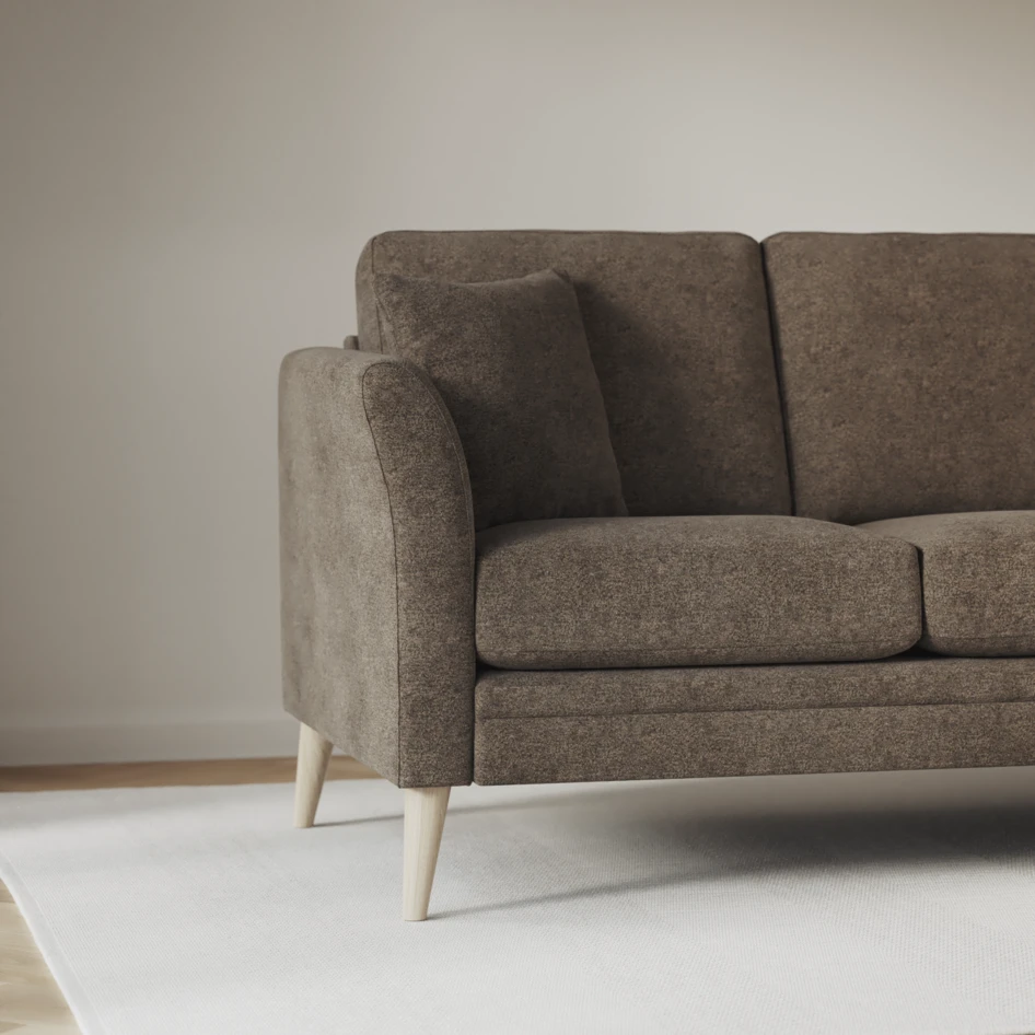 Eden - 2,5-sits soffa - Brun
