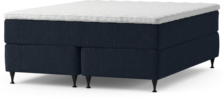 Delux Dream - Kontinentalsäng, dubbelsäng med bäddmadrass och sängben