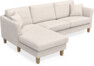 Eden - 2,5-sits soffa med schäslong - Beige