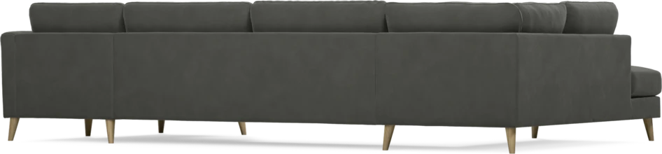 Bridge - 3-sits soffa med divan vänster och schäslong höger - Grå