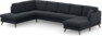 Eden - 3-sits soffa med divan vänster och schäslong höger - Blå